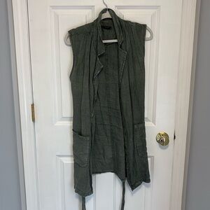 Linen Vest Made in Italy